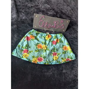 EUC Baja Blue Swim Cover Up Skirt XS